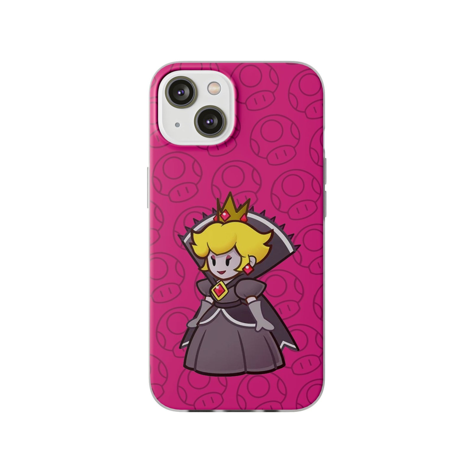 Dark Princess Peach (Paper Mario Inspired Phone Case) - Image 27