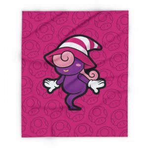 Vivian Fleece Blanket Inspired by Paper Mario
