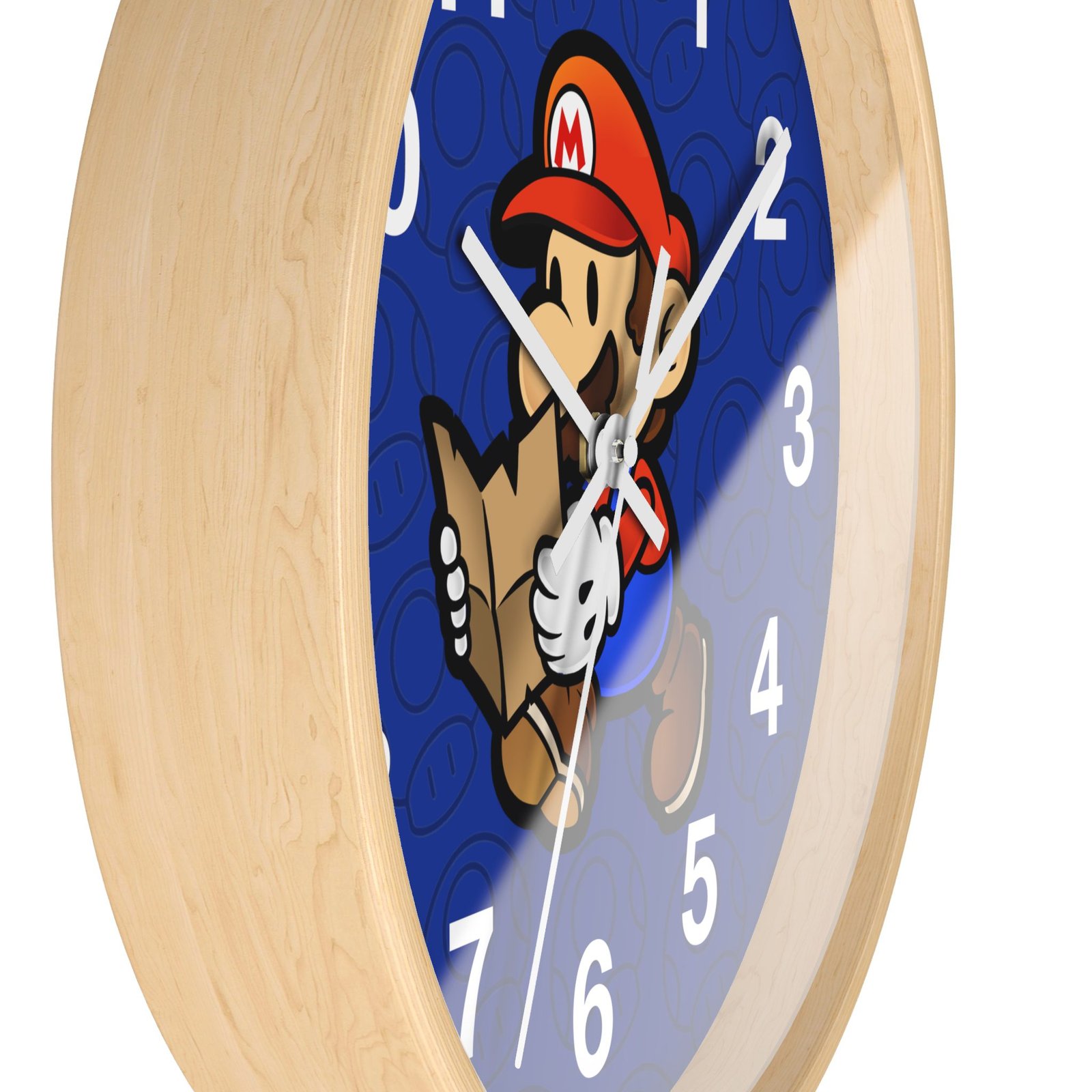 Mario (Paper Mario Inspired) Wall Clock - Image 17