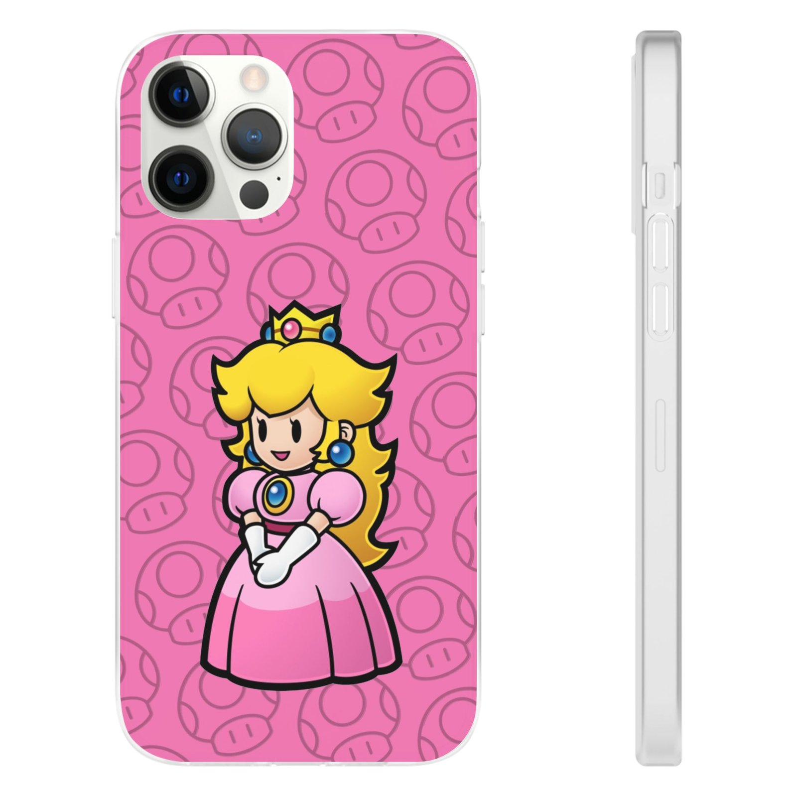 Princes Peach (Paper Mario Inspired Phone Case) - Image 16