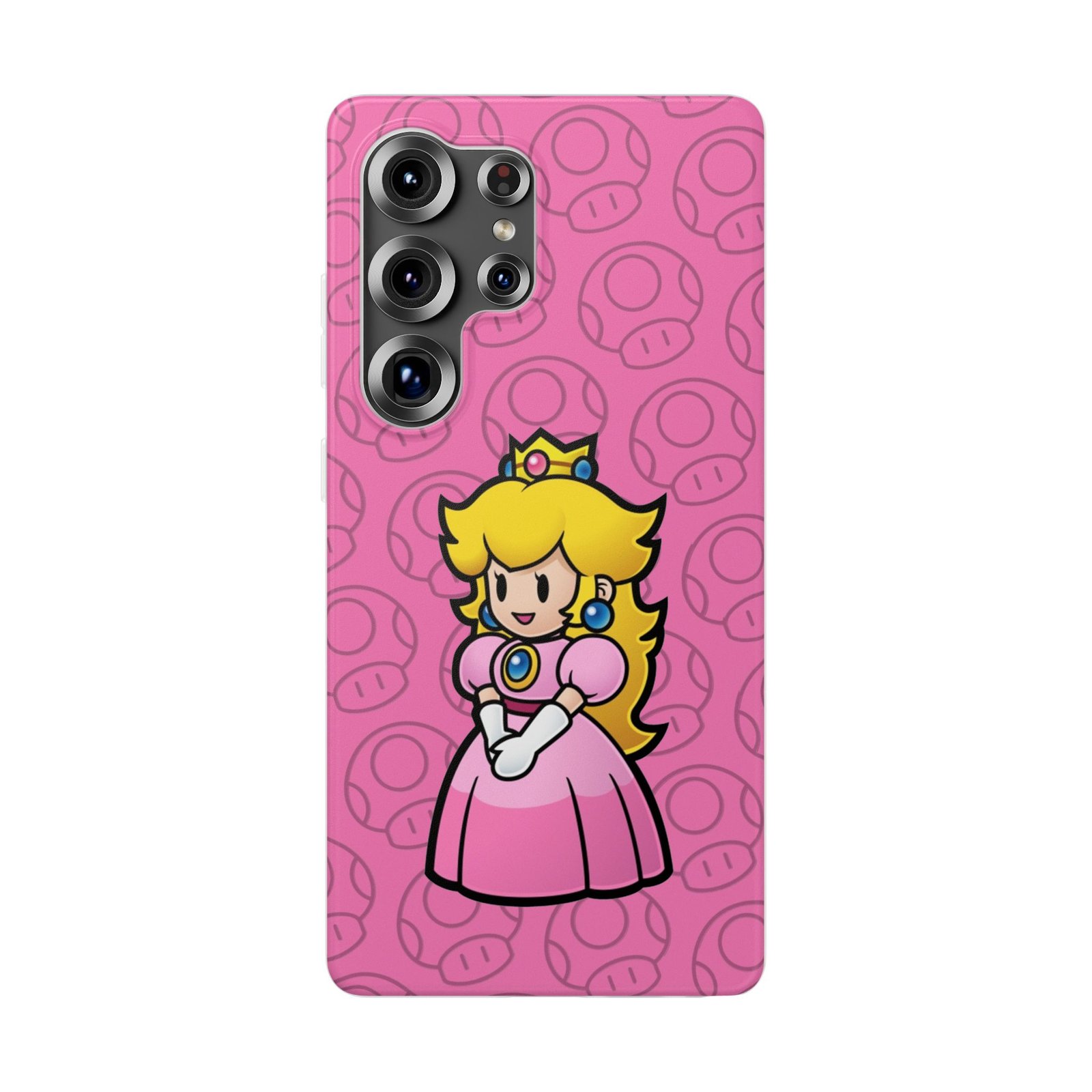 Princes Peach (Paper Mario Inspired Phone Case)