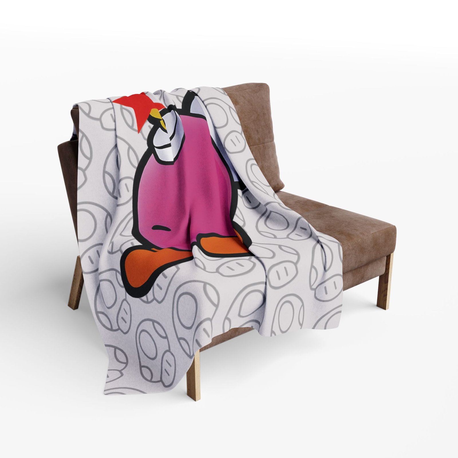 Bombette Fleece Blanket Inspired by Paper Mario - Image 4