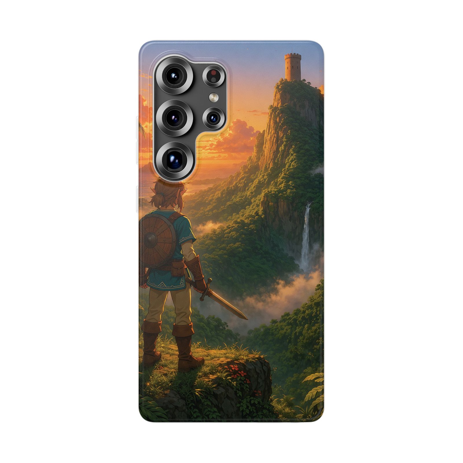 Link going to "El Yunque" (Inspired by The Legend of zelda x Puerto Rico)