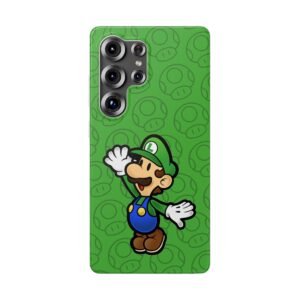 Luigi (Paper Mario Inspired Phone Case)