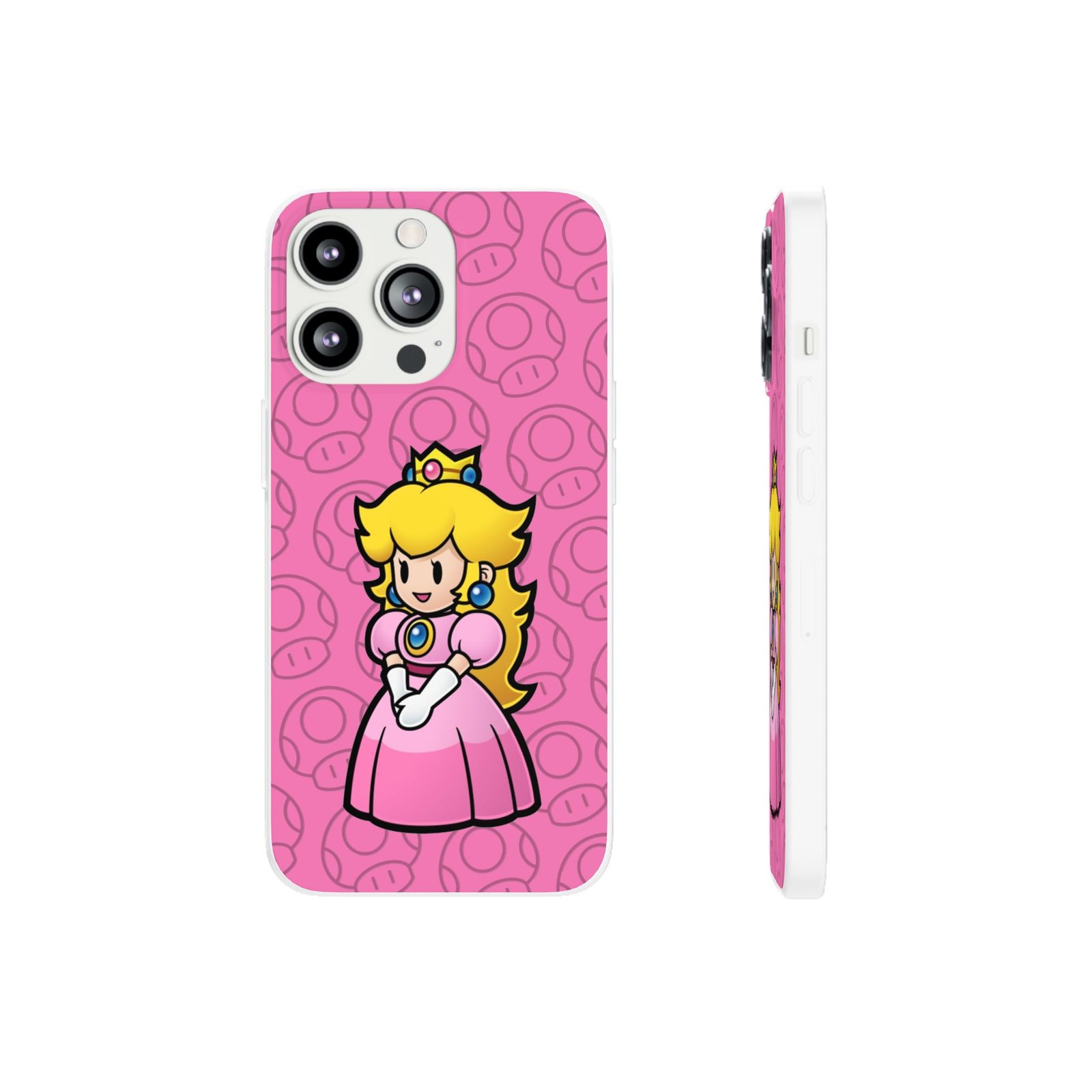 Princes Peach (Paper Mario Inspired Phone Case) - Image 19