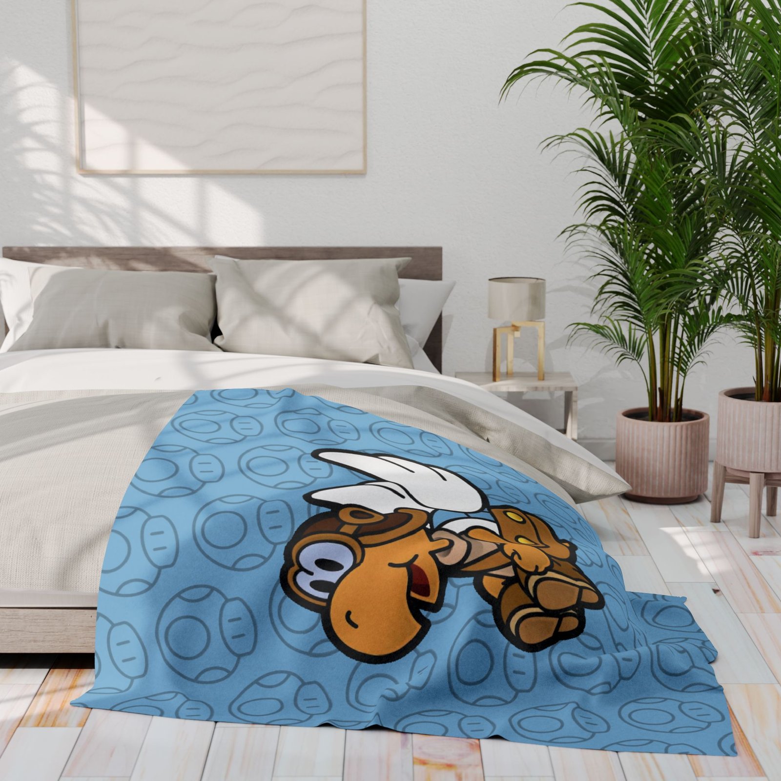 Parakarry Fleece Blanket Inspired by Paper Mario - Image 2