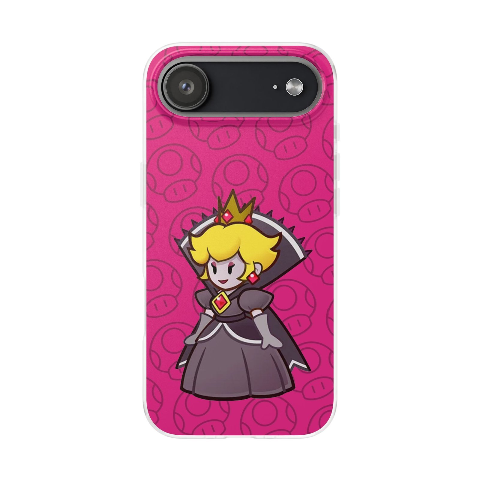 Dark Princess Peach (Paper Mario Inspired Phone Case) - Image 48