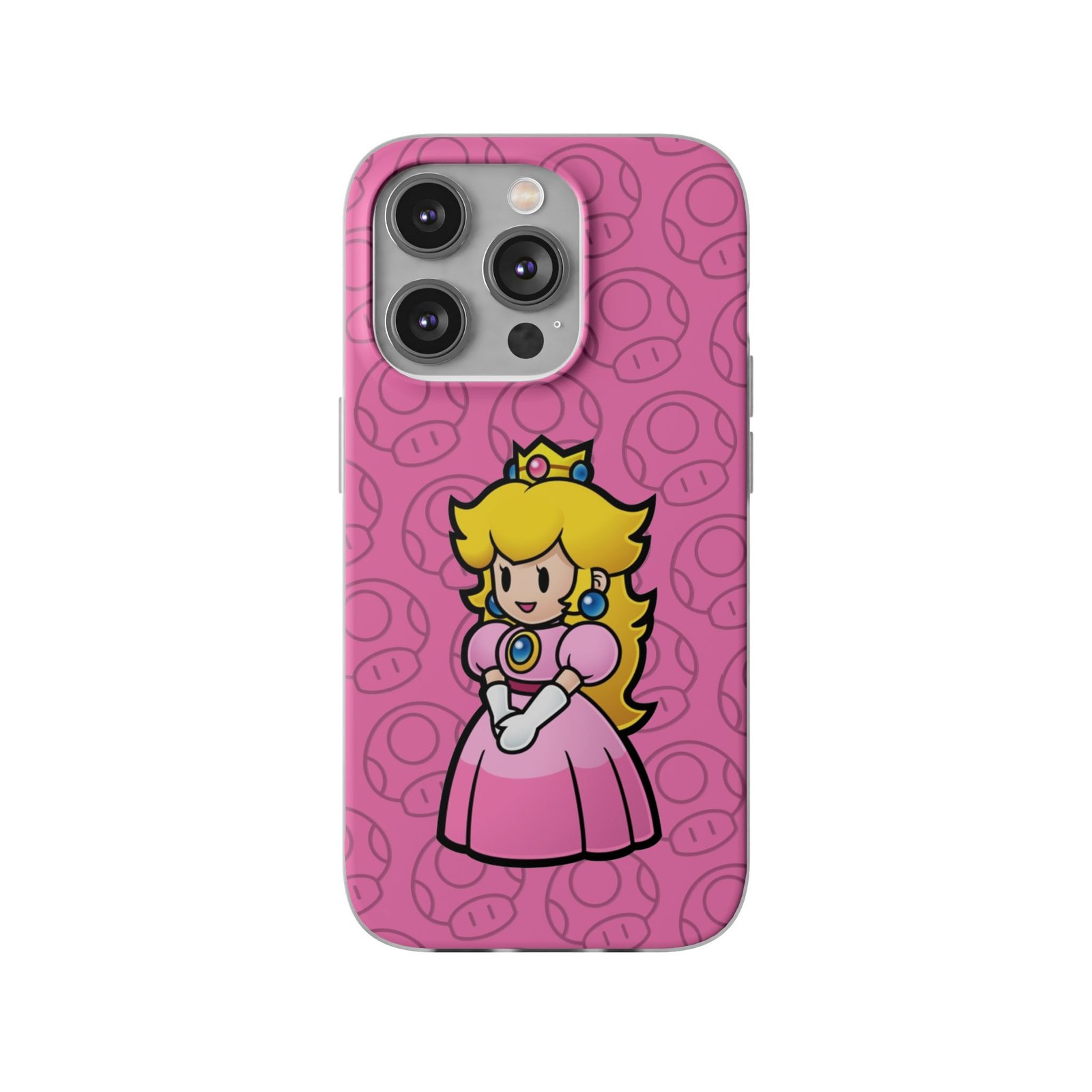 Princes Peach (Paper Mario Inspired Phone Case) - Image 28