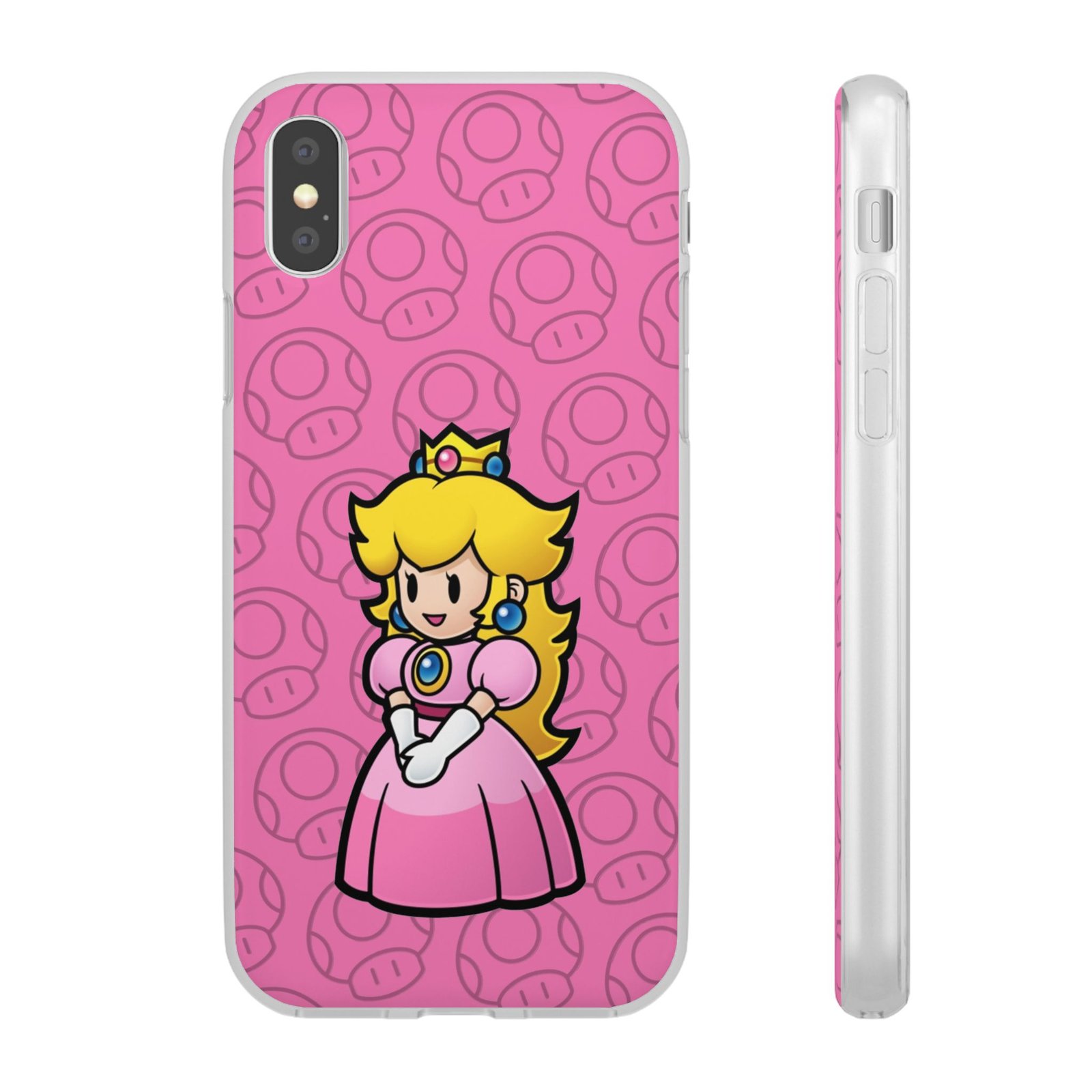 Princes Peach (Paper Mario Inspired Phone Case) - Image 4