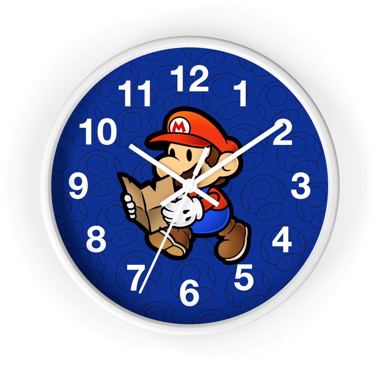 Mario (Paper Mario Inspired) Wall Clock - Image 10