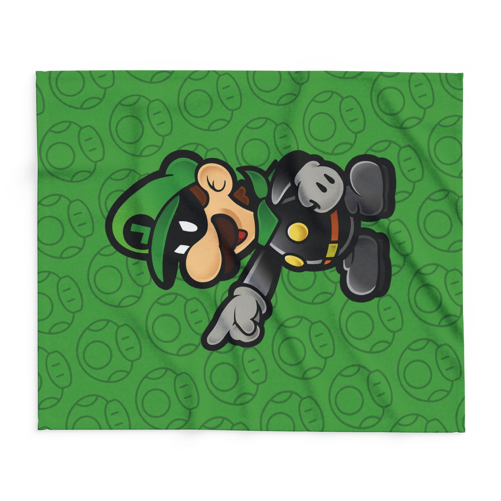 Mr.L Fleece Blanket Inspired by Paper Mario - Image 2
