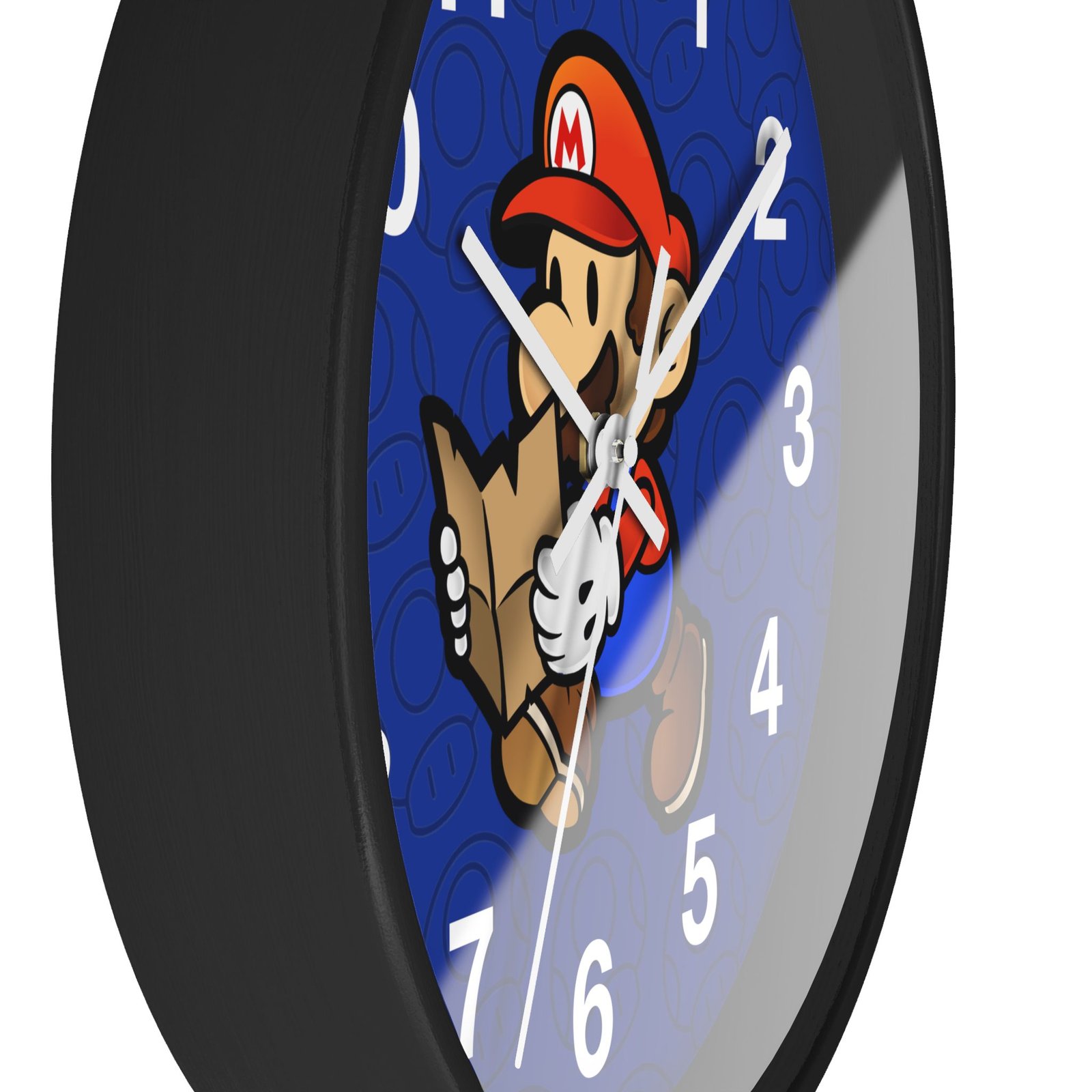 Mario (Paper Mario Inspired) Wall Clock - Image 5