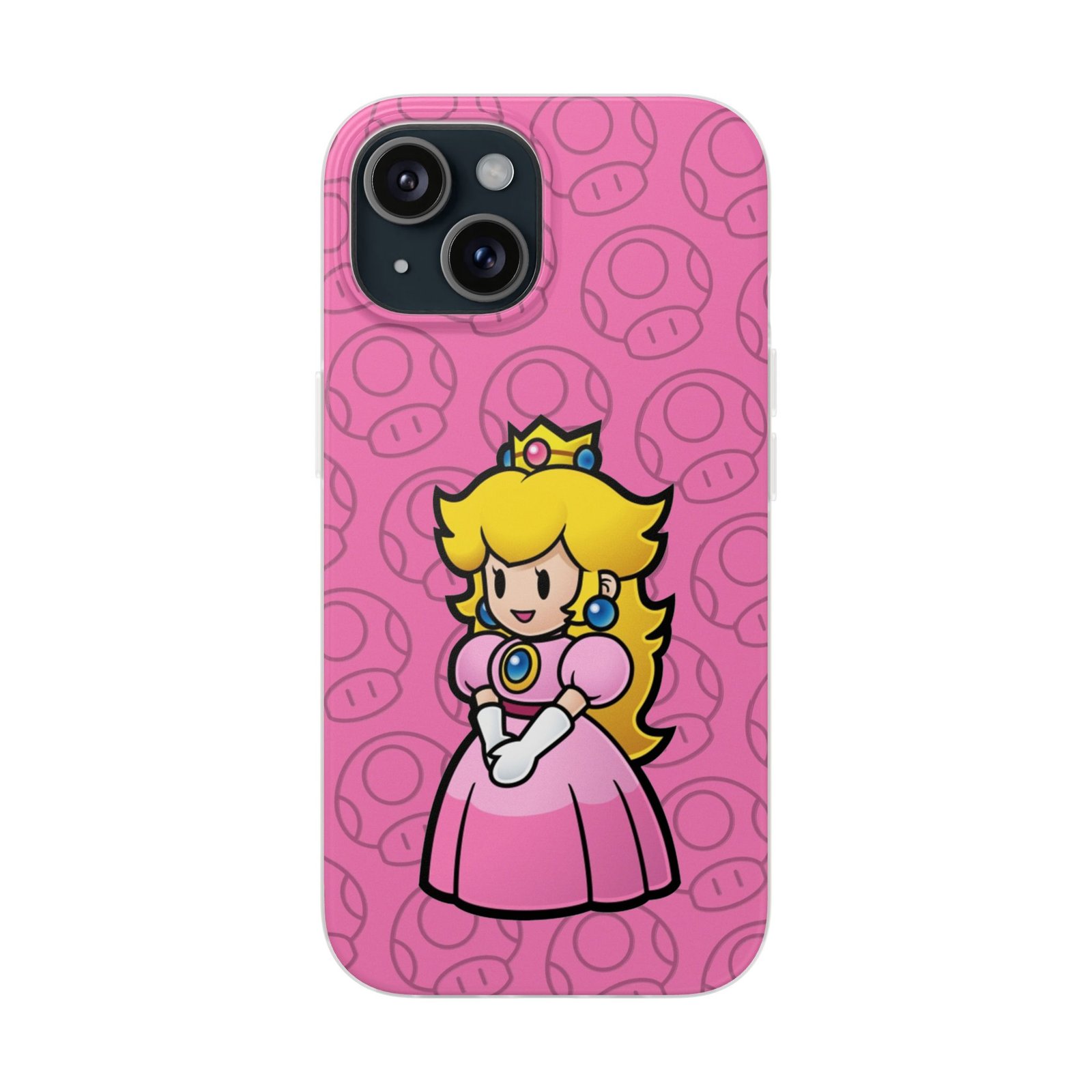 Princes Peach (Paper Mario Inspired Phone Case) - Image 34