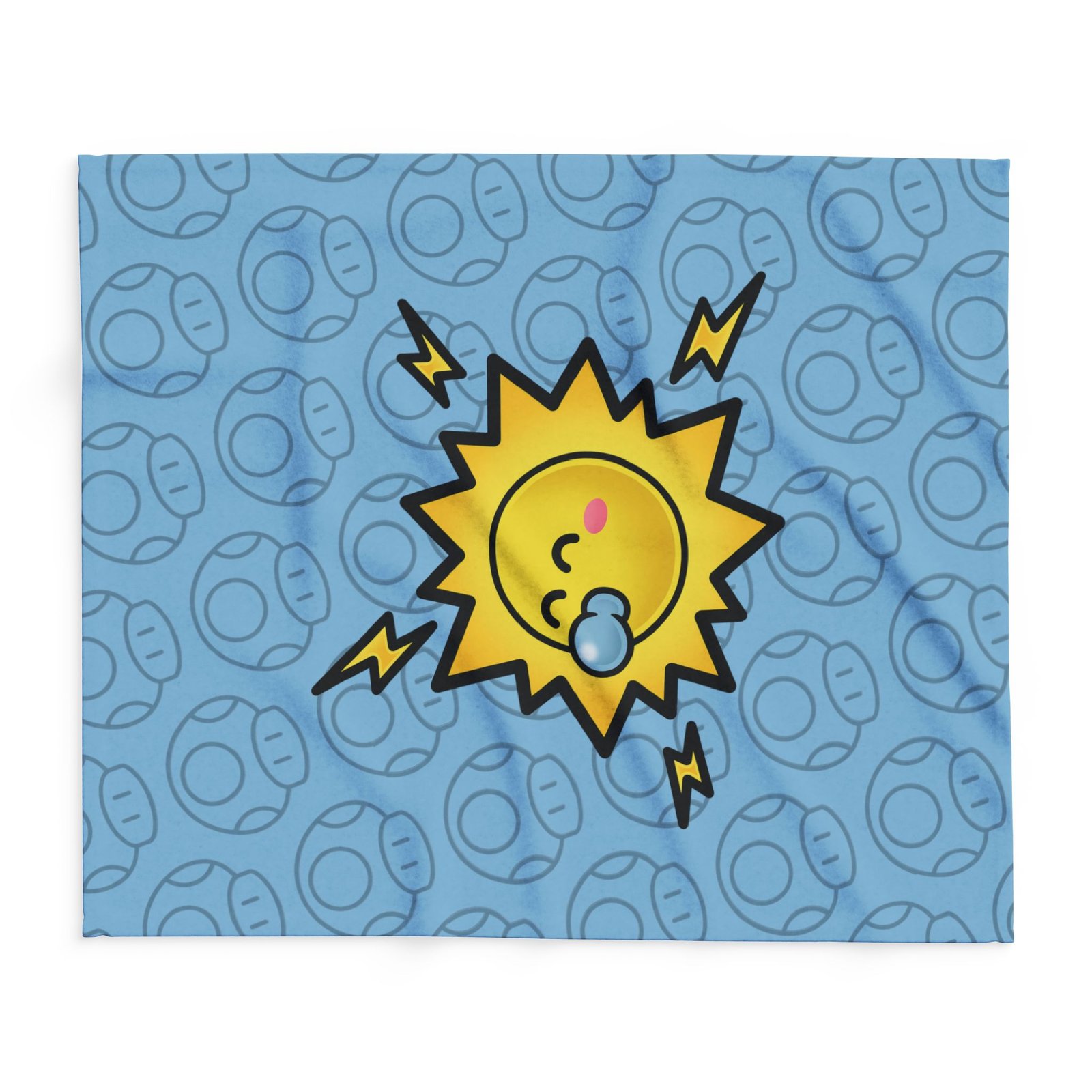 Watt Fleece Blanket Inspired by Paper Mario - Image 2