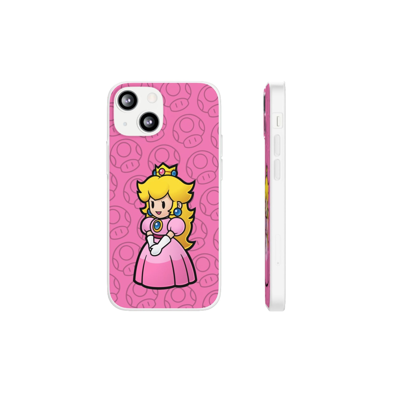 Princes Peach (Paper Mario Inspired Phone Case) - Image 18