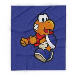 Kooper Fleece Blanket Inspired by Paper Mario