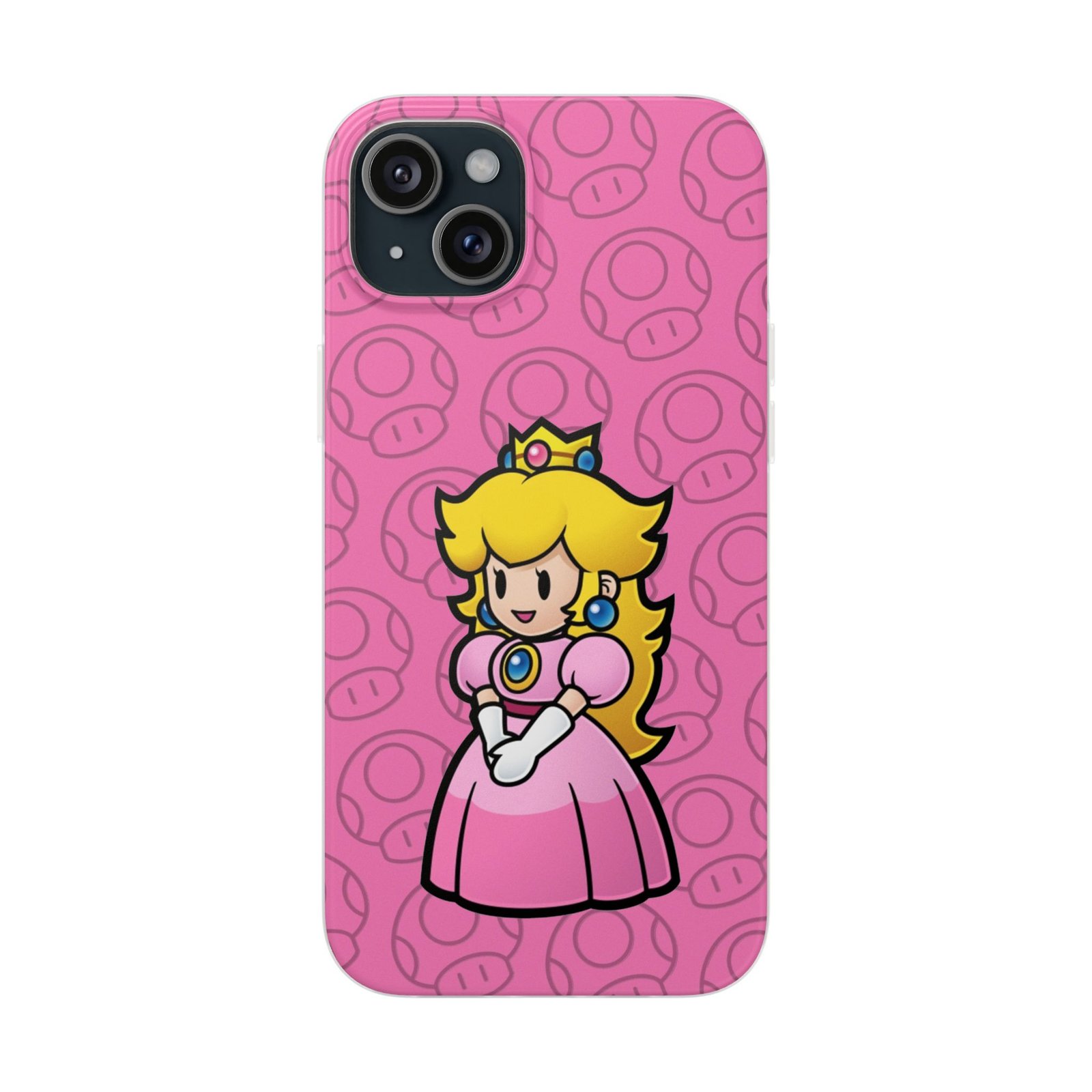 Princes Peach (Paper Mario Inspired Phone Case) - Image 36