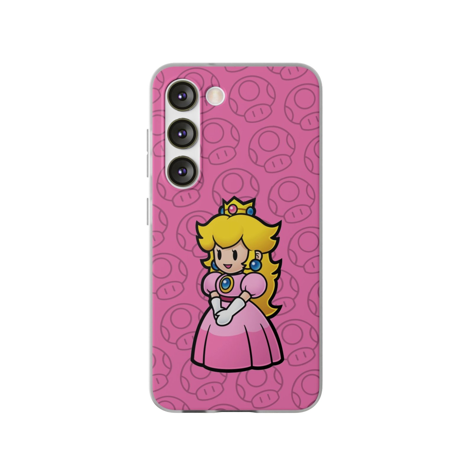 Princes Peach (Paper Mario Inspired Phone Case) - Image 31
