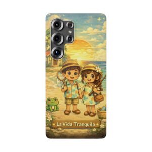 Bori Crossing "La vida Tranquila" Phone case (Inspired by Animal Crossing )