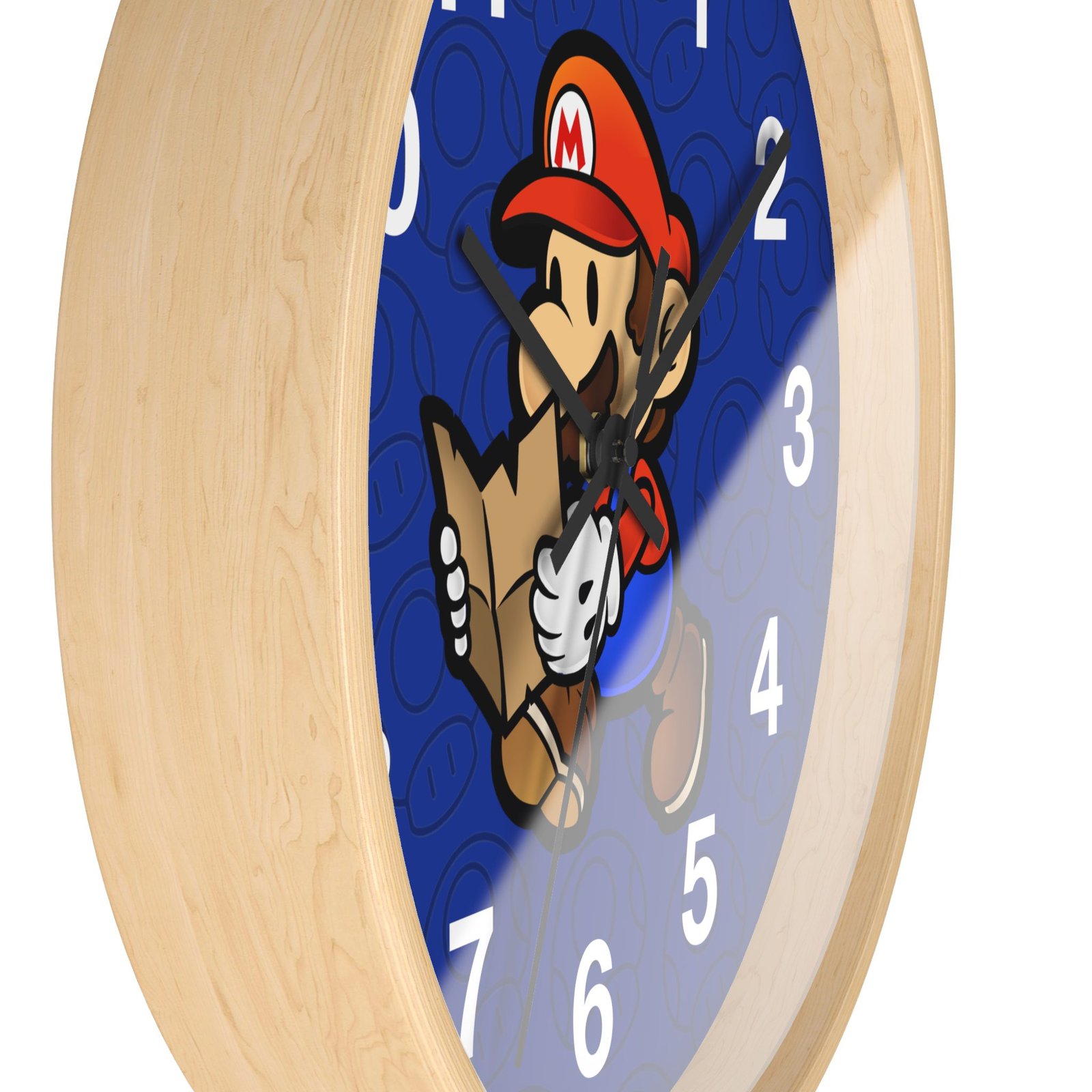 Mario (Paper Mario Inspired) Wall Clock - Image 14