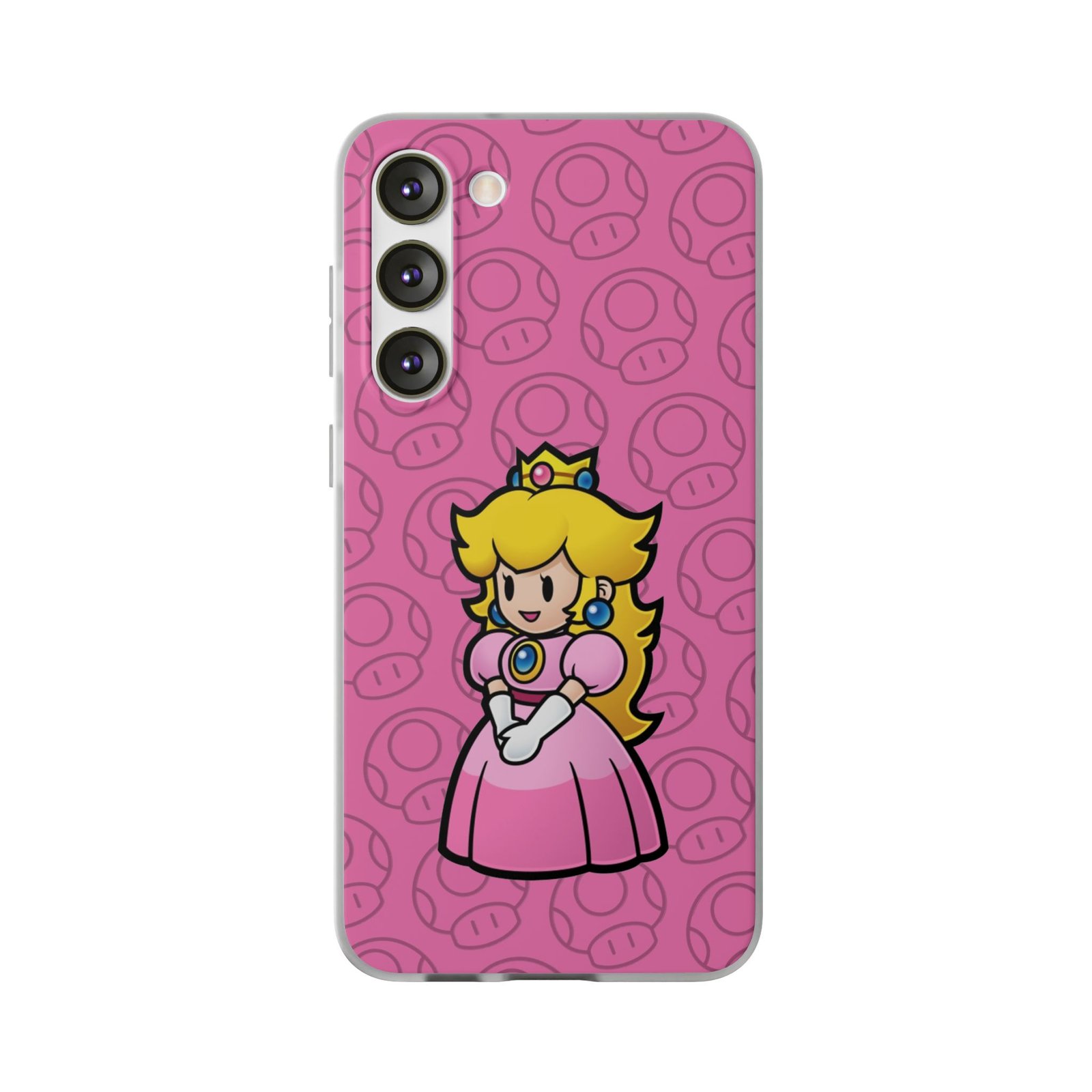 Princes Peach (Paper Mario Inspired Phone Case) - Image 32