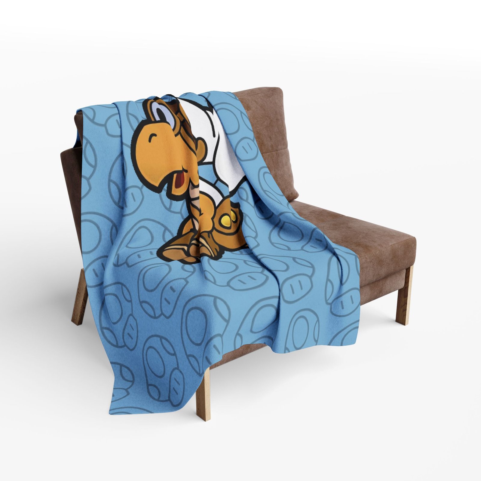 Parakarry Fleece Blanket Inspired by Paper Mario - Image 6