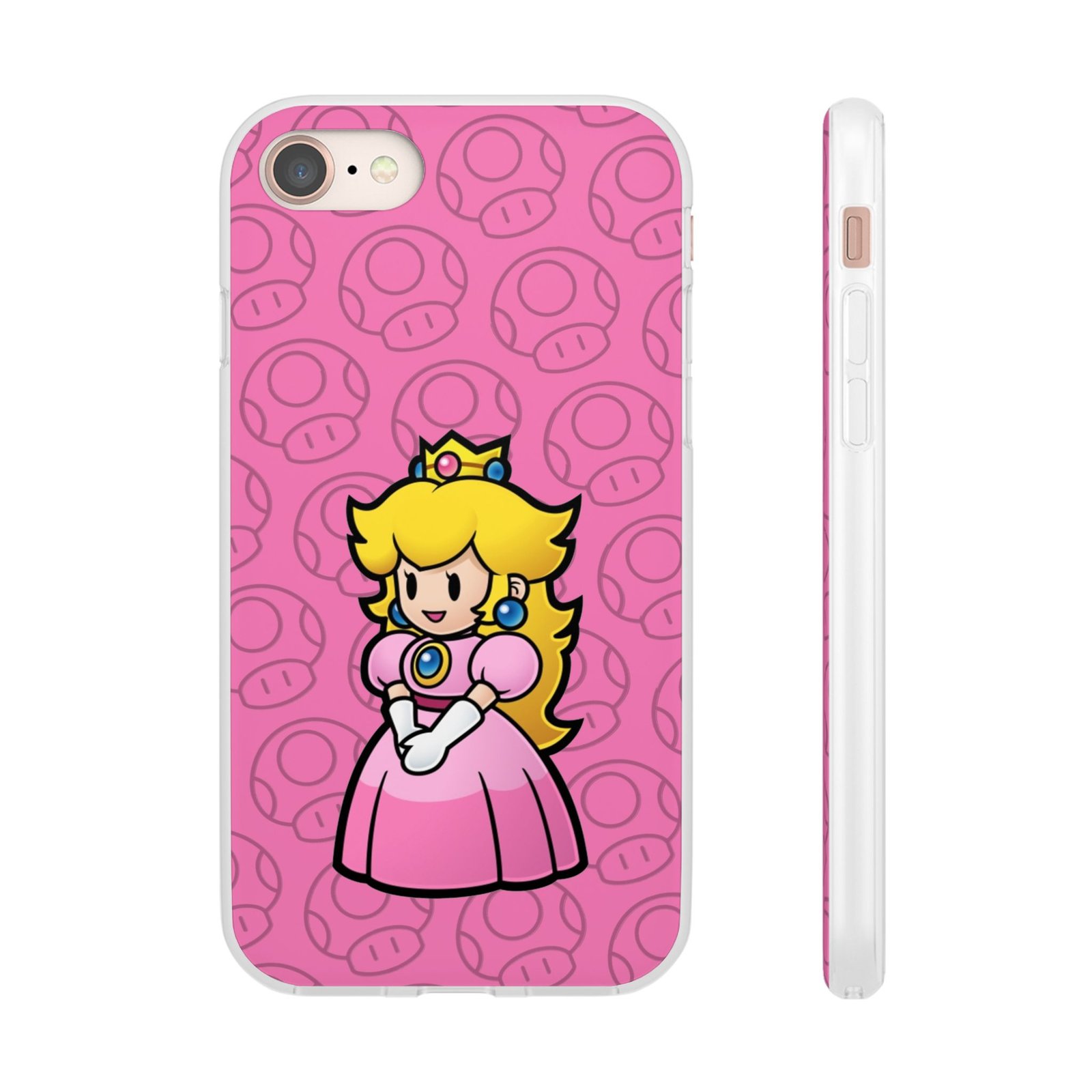 Princes Peach (Paper Mario Inspired Phone Case) - Image 2