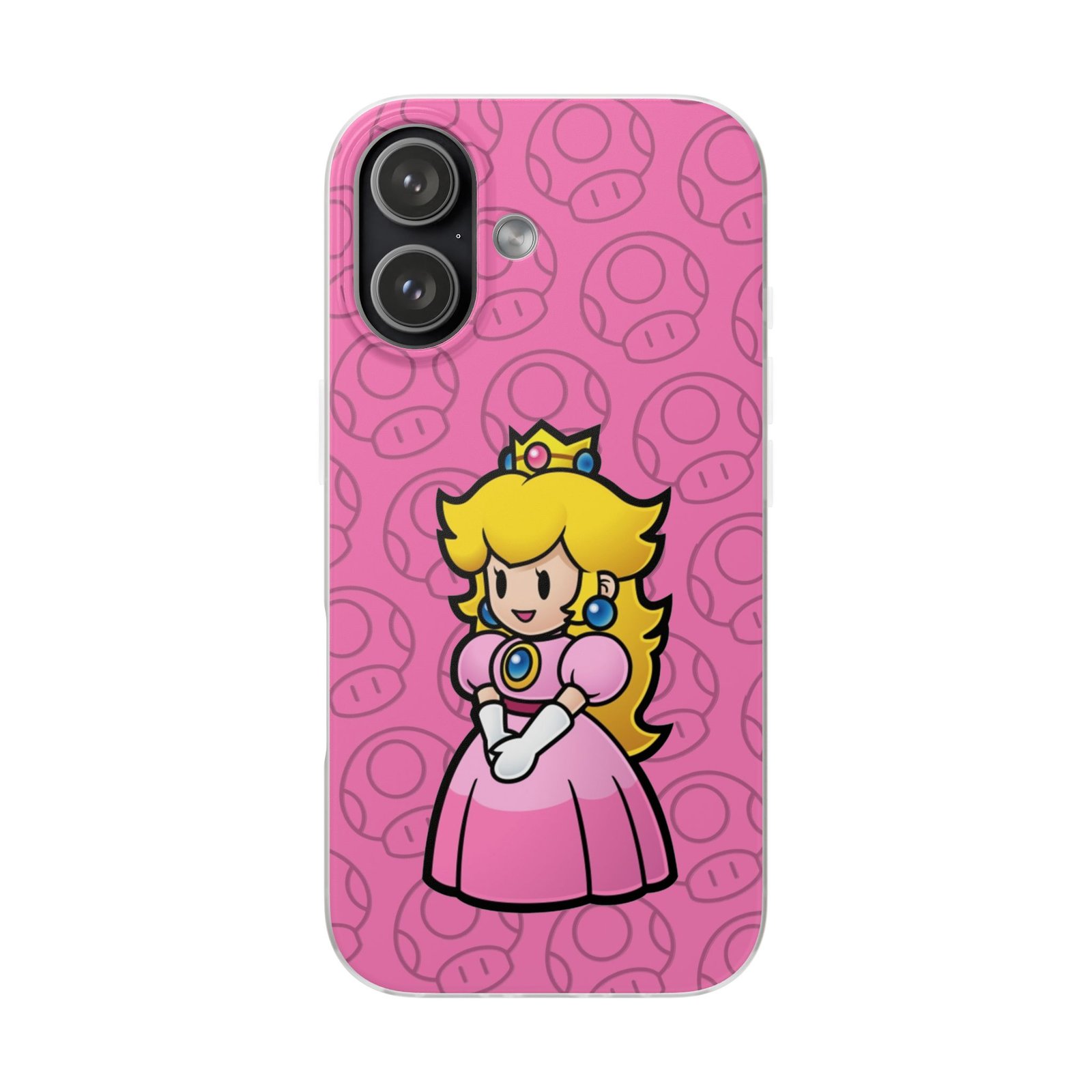 Princes Peach (Paper Mario Inspired Phone Case) - Image 47