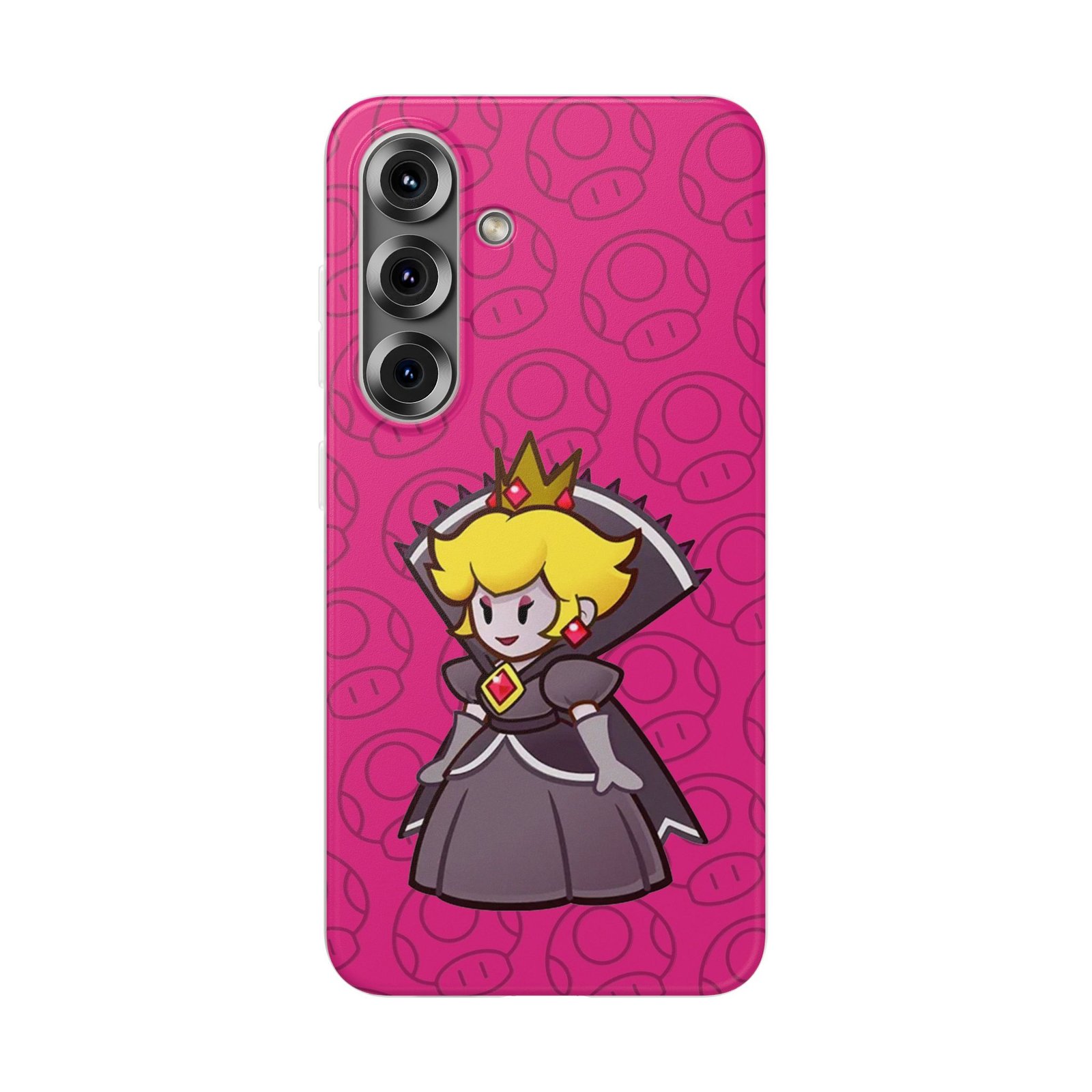 Dark Princess Peach (Paper Mario Inspired Phone Case) - Image 42