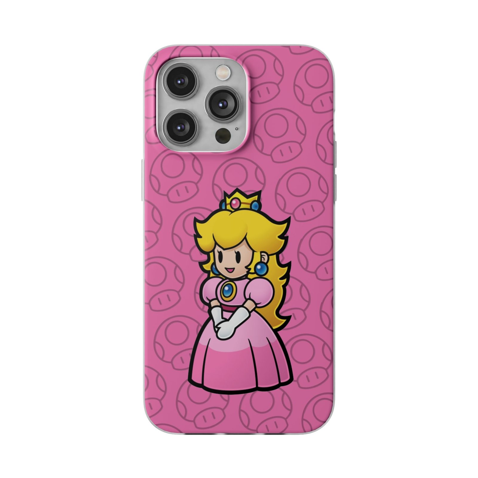 Princes Peach (Paper Mario Inspired Phone Case) - Image 30