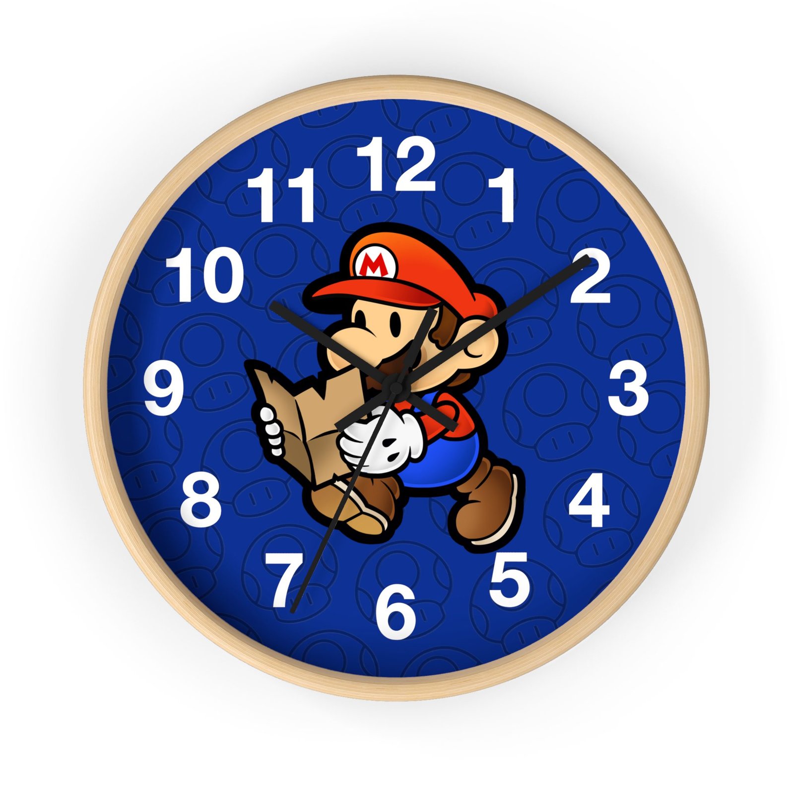 Mario (Paper Mario Inspired) Wall Clock - Image 13