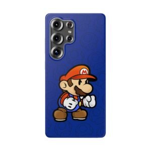 Mario (Paper Mario Inspired Phone Case)