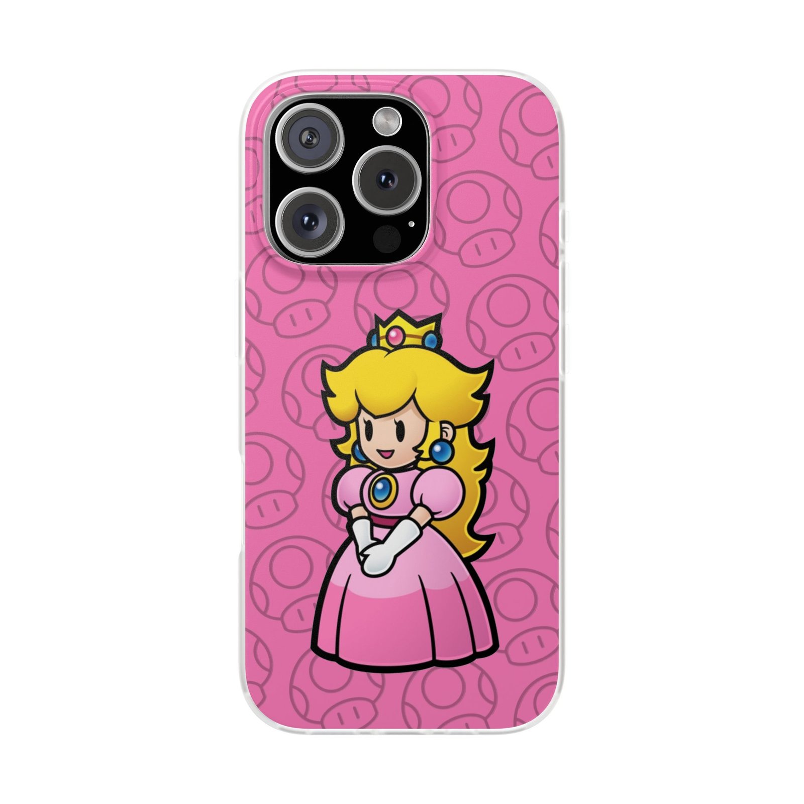 Princes Peach (Paper Mario Inspired Phone Case) - Image 38