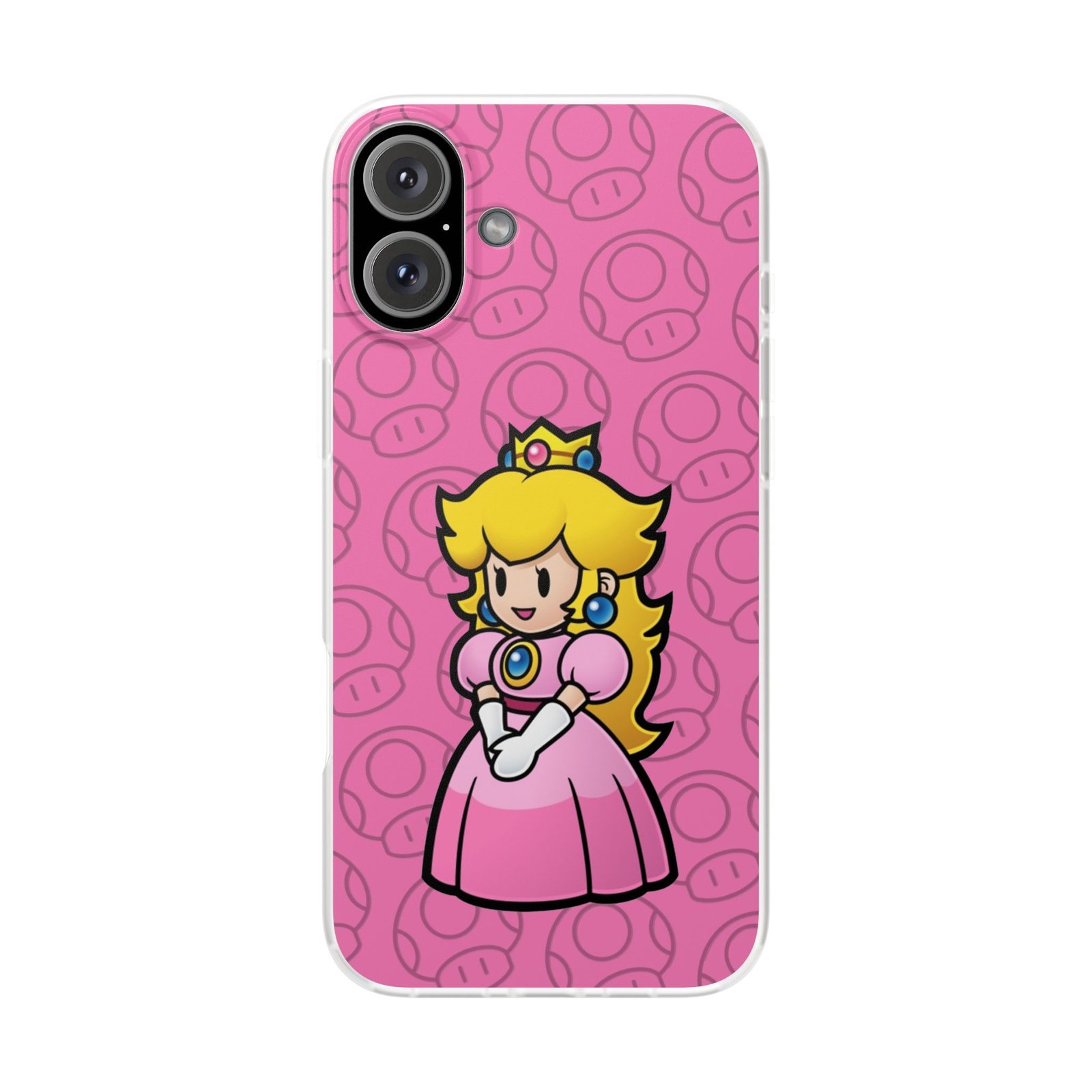 Princes Peach (Paper Mario Inspired Phone Case) - Image 41