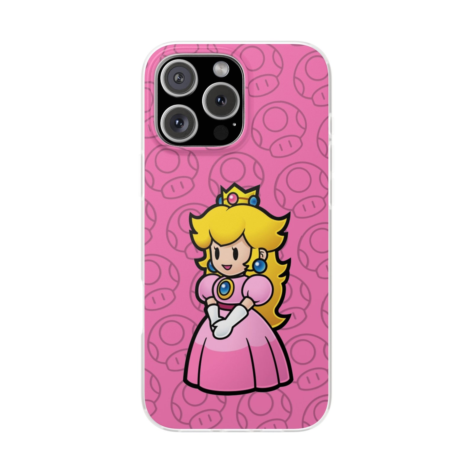 Princes Peach (Paper Mario Inspired Phone Case) - Image 39