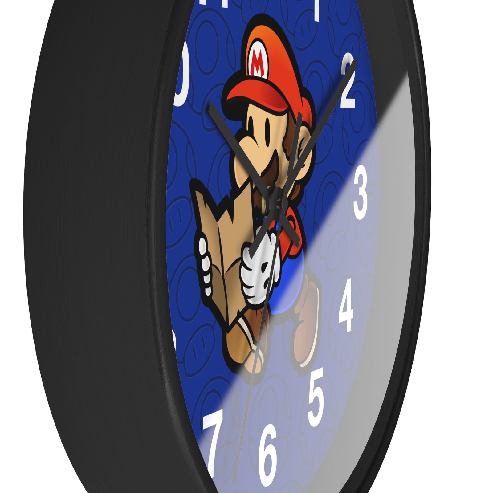 Mario (Paper Mario Inspired) Wall Clock - Image 2