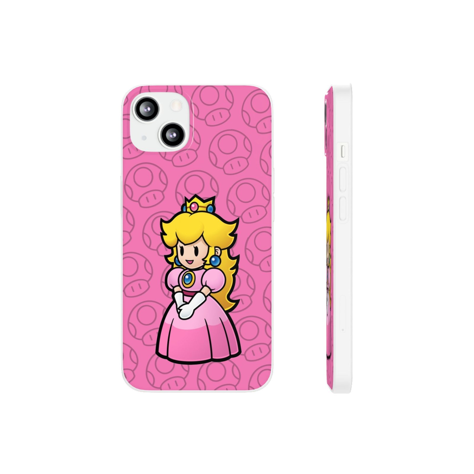 Princes Peach (Paper Mario Inspired Phone Case) - Image 17