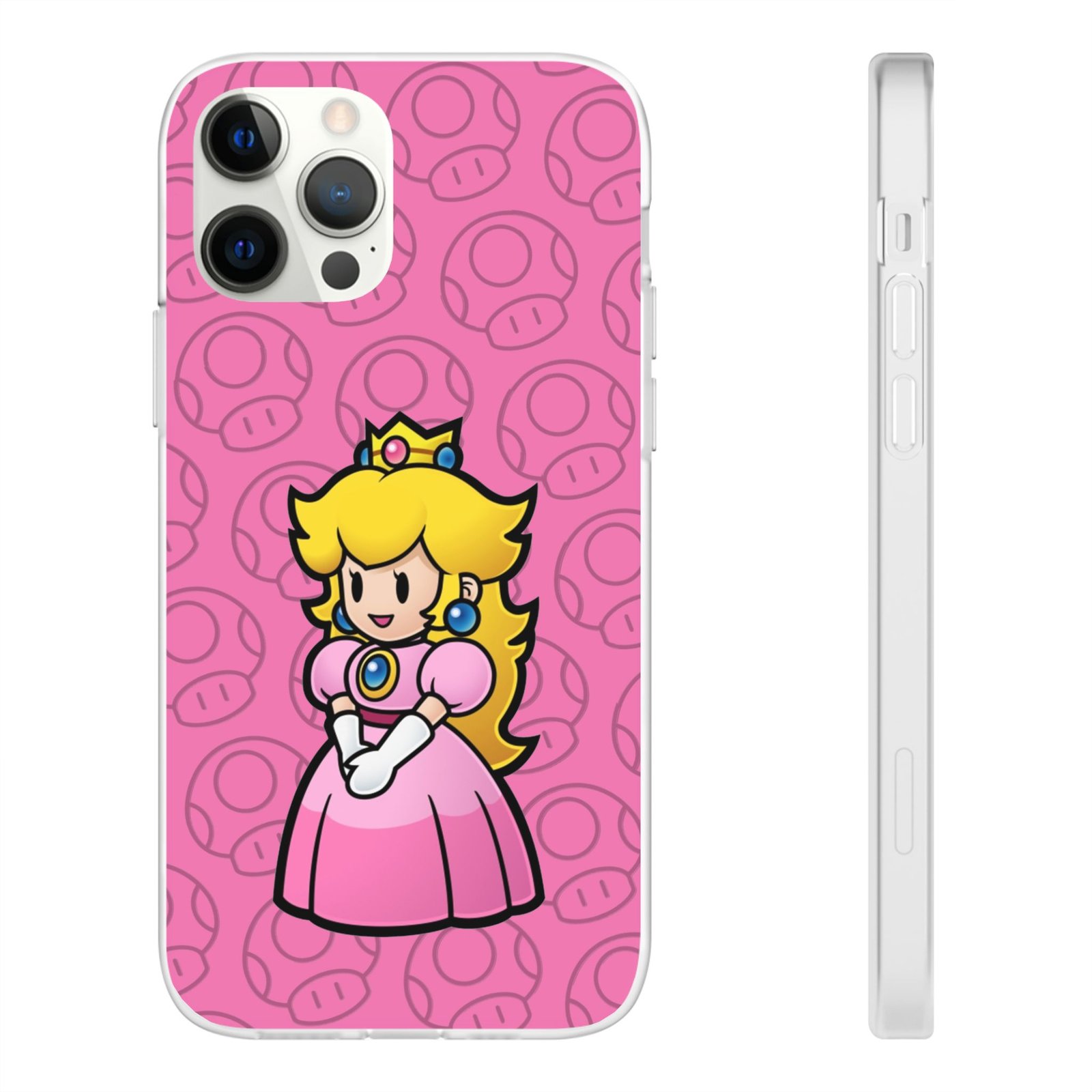 Princes Peach (Paper Mario Inspired Phone Case) - Image 15