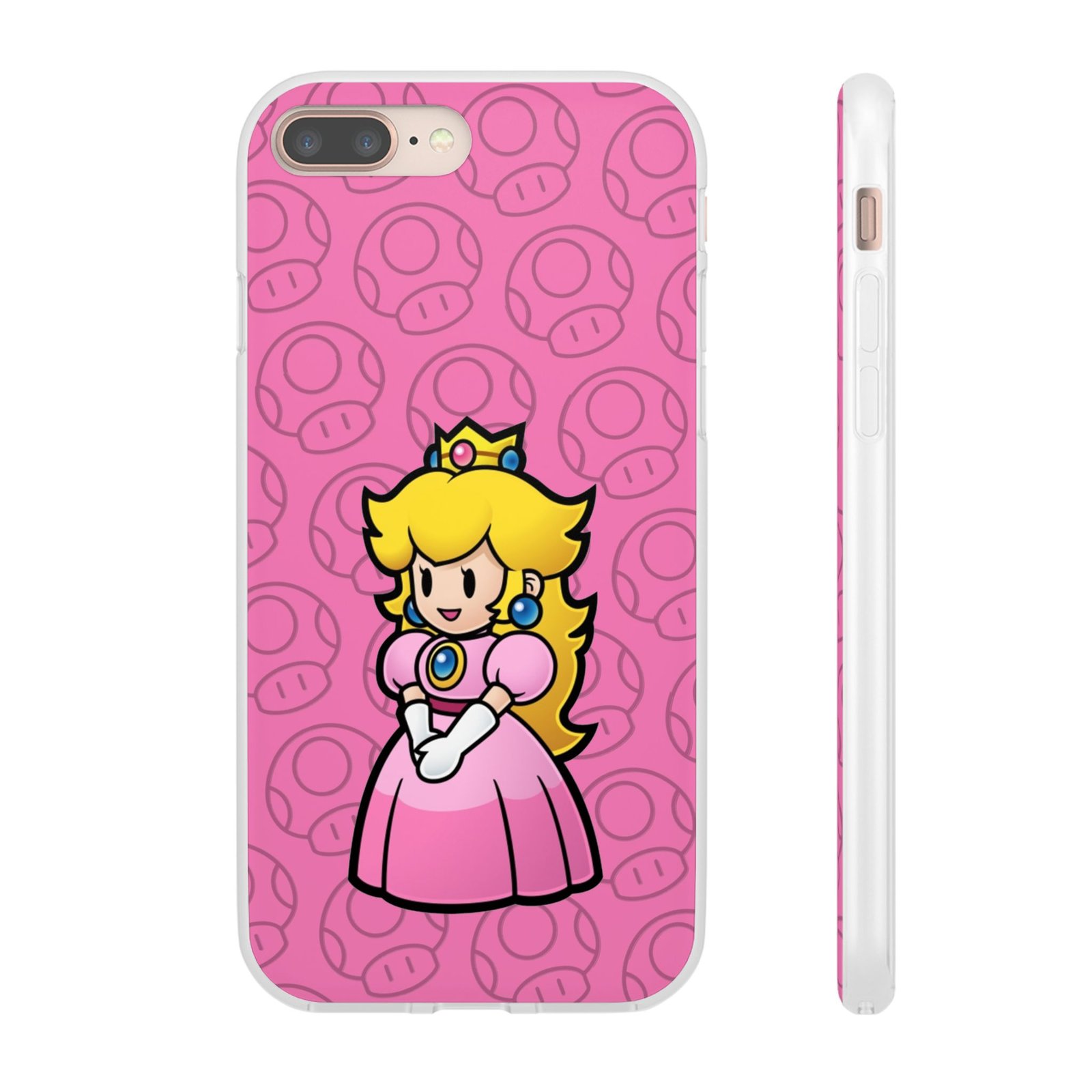 Princes Peach (Paper Mario Inspired Phone Case) - Image 3