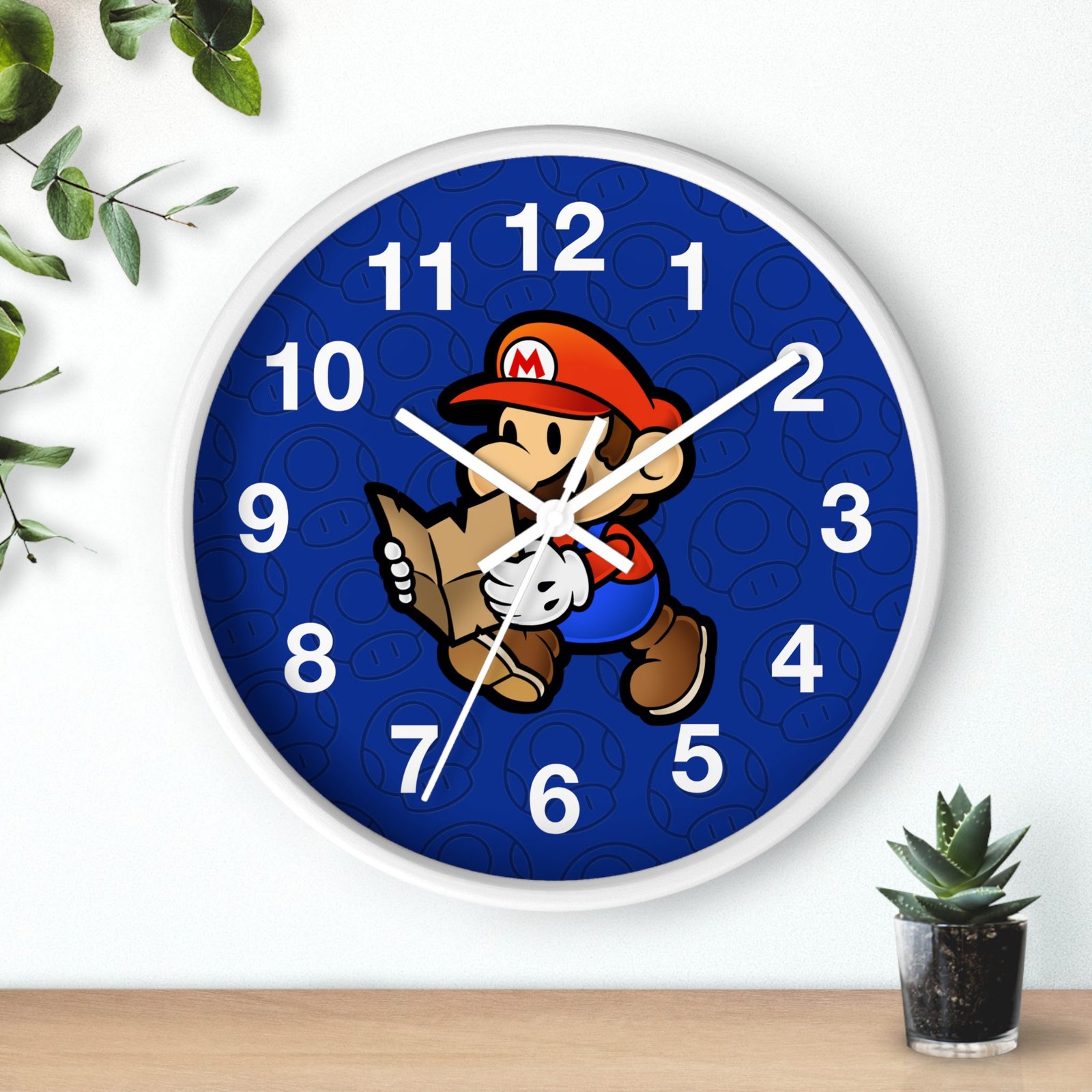 Mario (Paper Mario Inspired) Wall Clock - Image 12