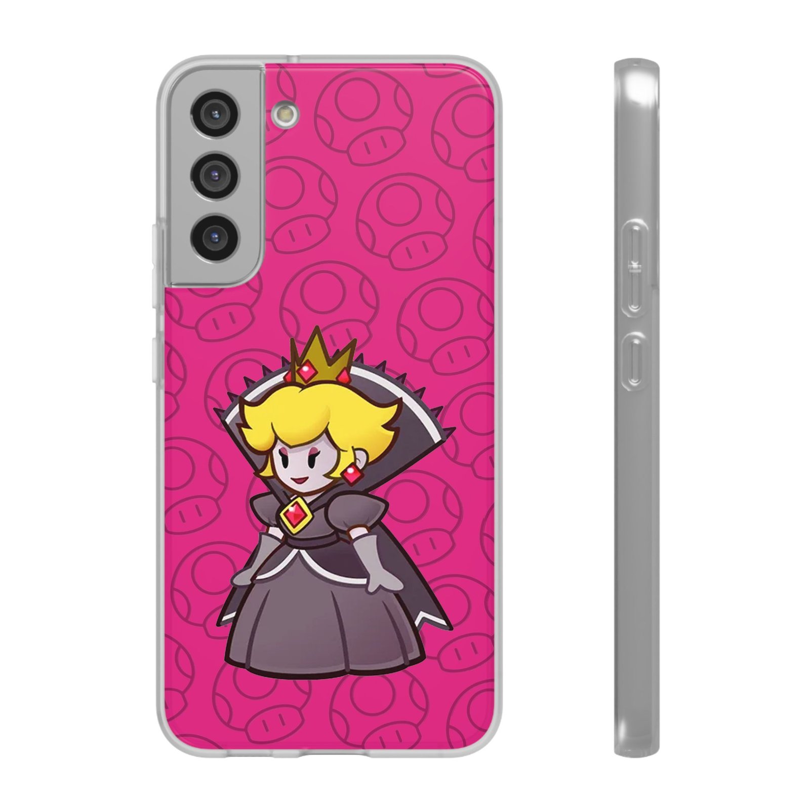 Dark Princess Peach (Paper Mario Inspired Phone Case) - Image 25
