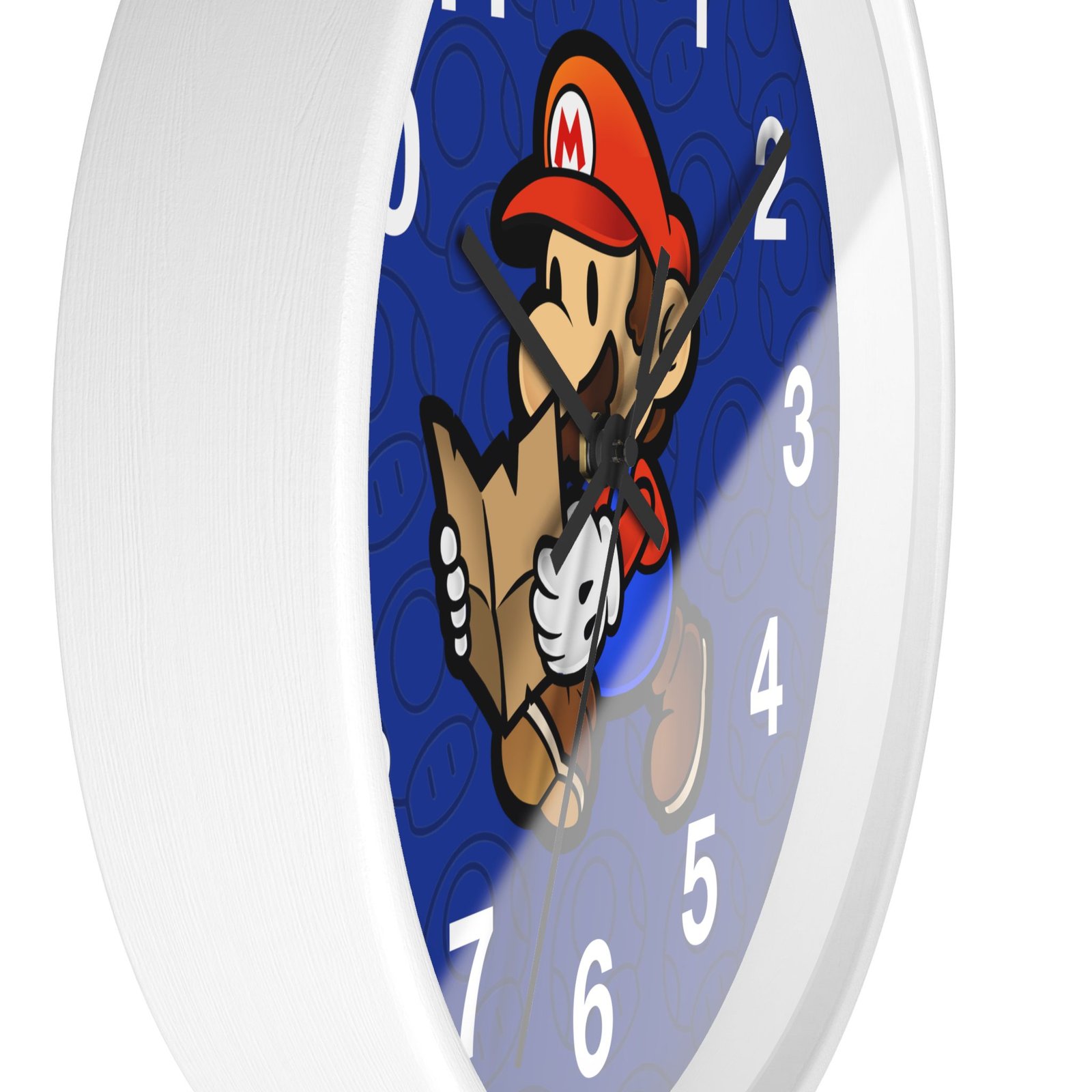 Mario (Paper Mario Inspired) Wall Clock - Image 8