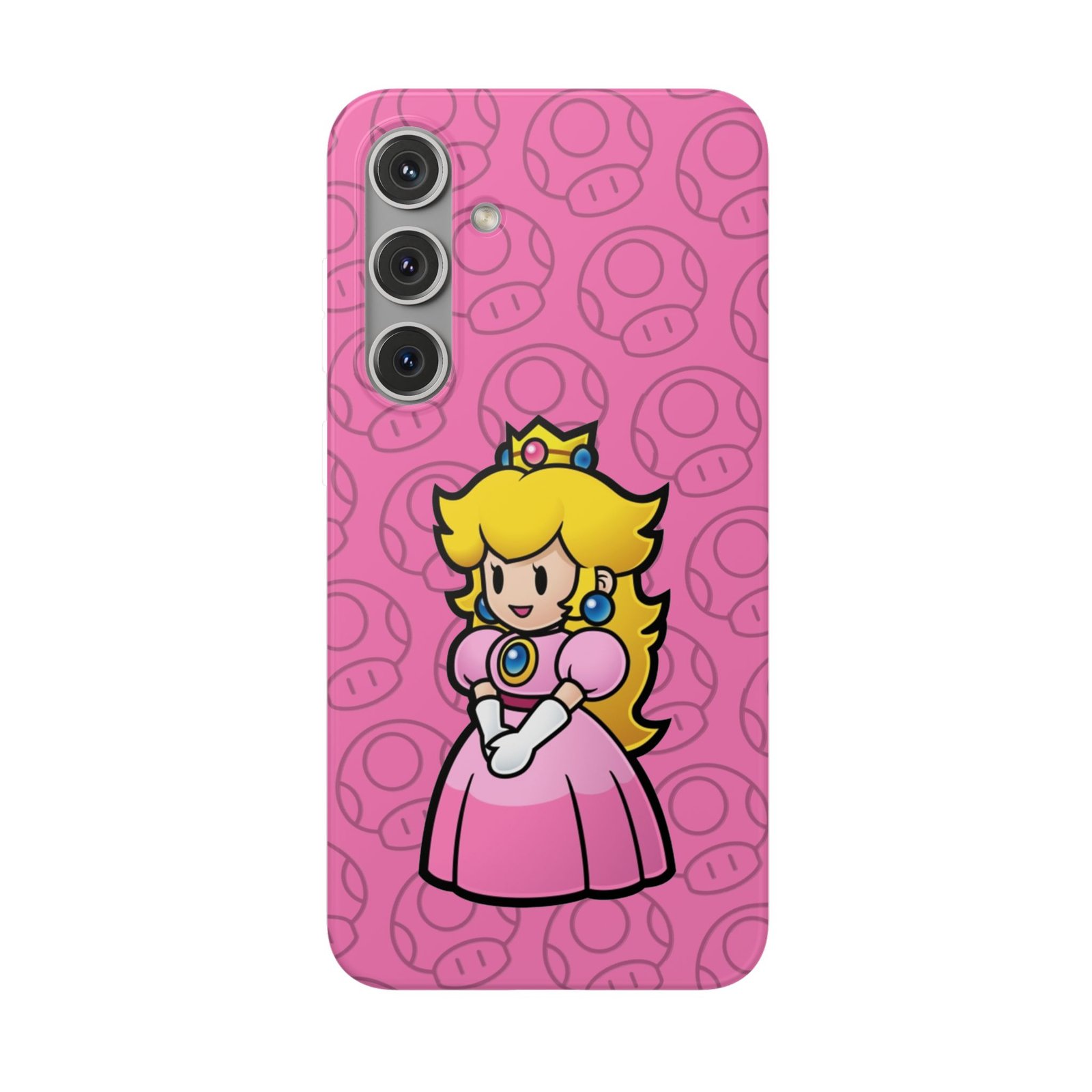 Princes Peach (Paper Mario Inspired Phone Case) - Image 45